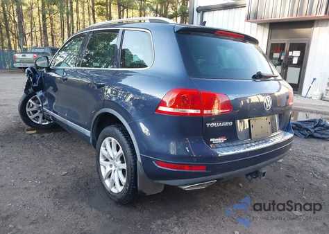 2012 Volkswagen Touareg Tdi Lux из США, поврежденный, VIN WVGFK9BP7CD003814